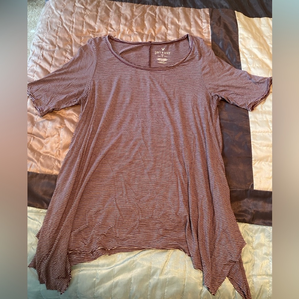 American Eagle shark bite tunic